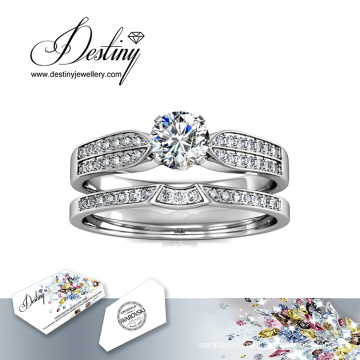 Destiny Jewellery Crystal From Swarovski Empress Ring